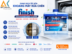 Dung dịch nước vệ sinh khoang máy rửa chén bát Finish 